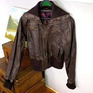 👓Aviator Style Bomber Jacket